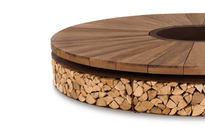 AK47 Design Artu' Wood-Burning Fire Pit-The Outdoor Fireplace Store