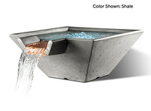 Load image into Gallery viewer, Slick Rock Cascade Square Water Bowl - The Outdoor Fireplace Store